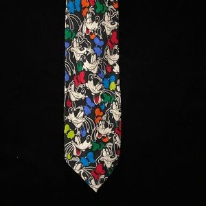 Vintage Disney Goofy Silk Necktie